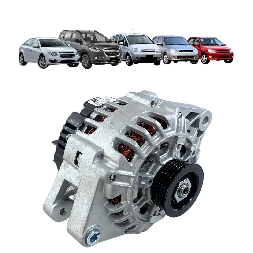 Alternador Para GM Celta Cruze Corsa Meriva Prisma 12V ZEN Alternador Para GM Celta Cruze Corsa Meriva Prisma 12V ZEN