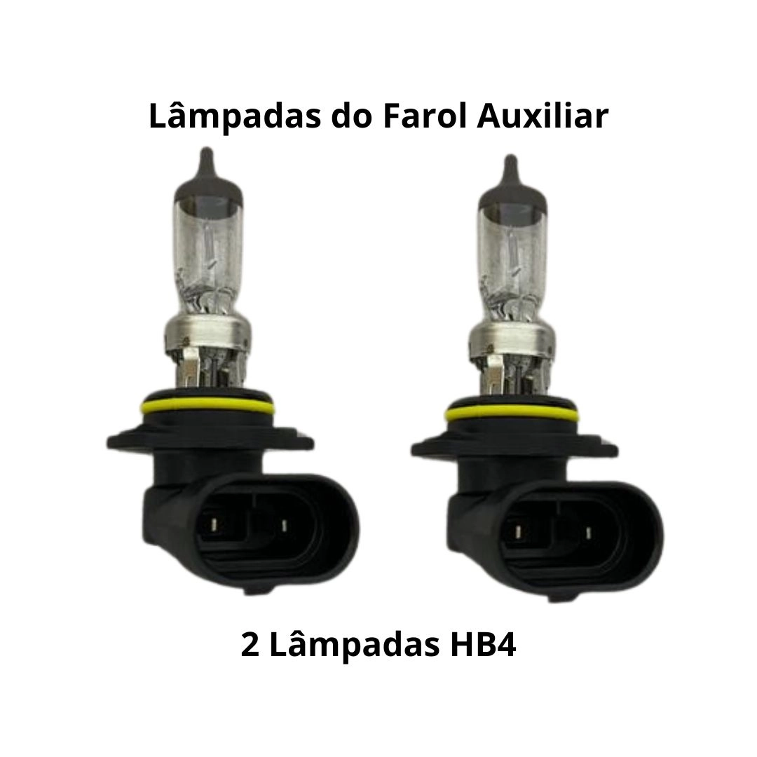 Par Farol Milha Auxiliar Neblina Tiguan Jetta 2010 até 2016