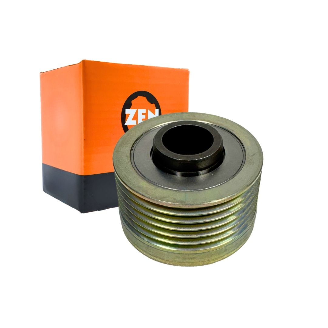 Polia Roda Livre do Alternador Denso 6 Filetes Para Fiat 500 Doblo Fiorino Grand Punto Idea Punto Linea 1.3 Multijet JTD Opel Corsa Astra Alfa Romeo