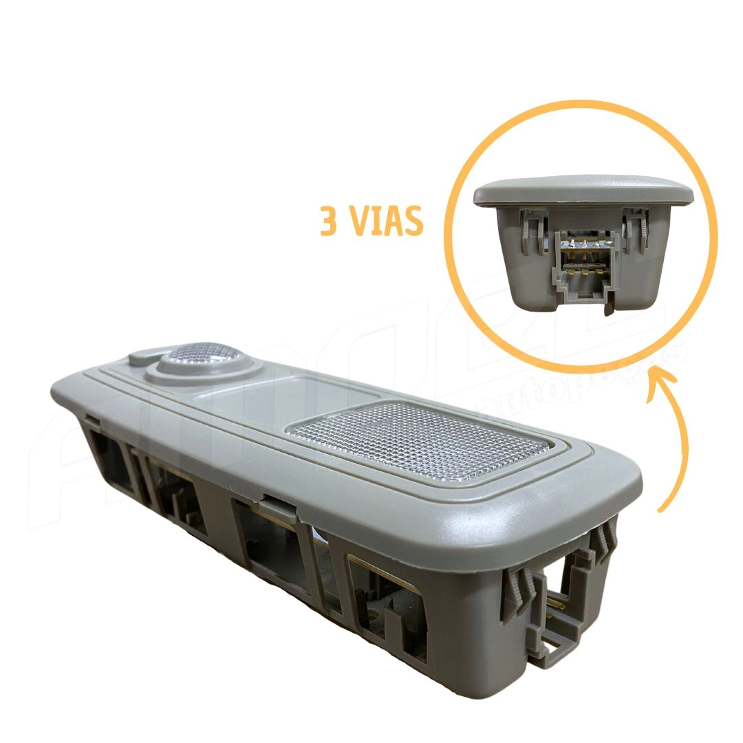Lanterna Interna Teto LED Para Volvo FH Volvo FM 2004 a 2009 Volvo NH 2000 a 2007 EDN 20456976