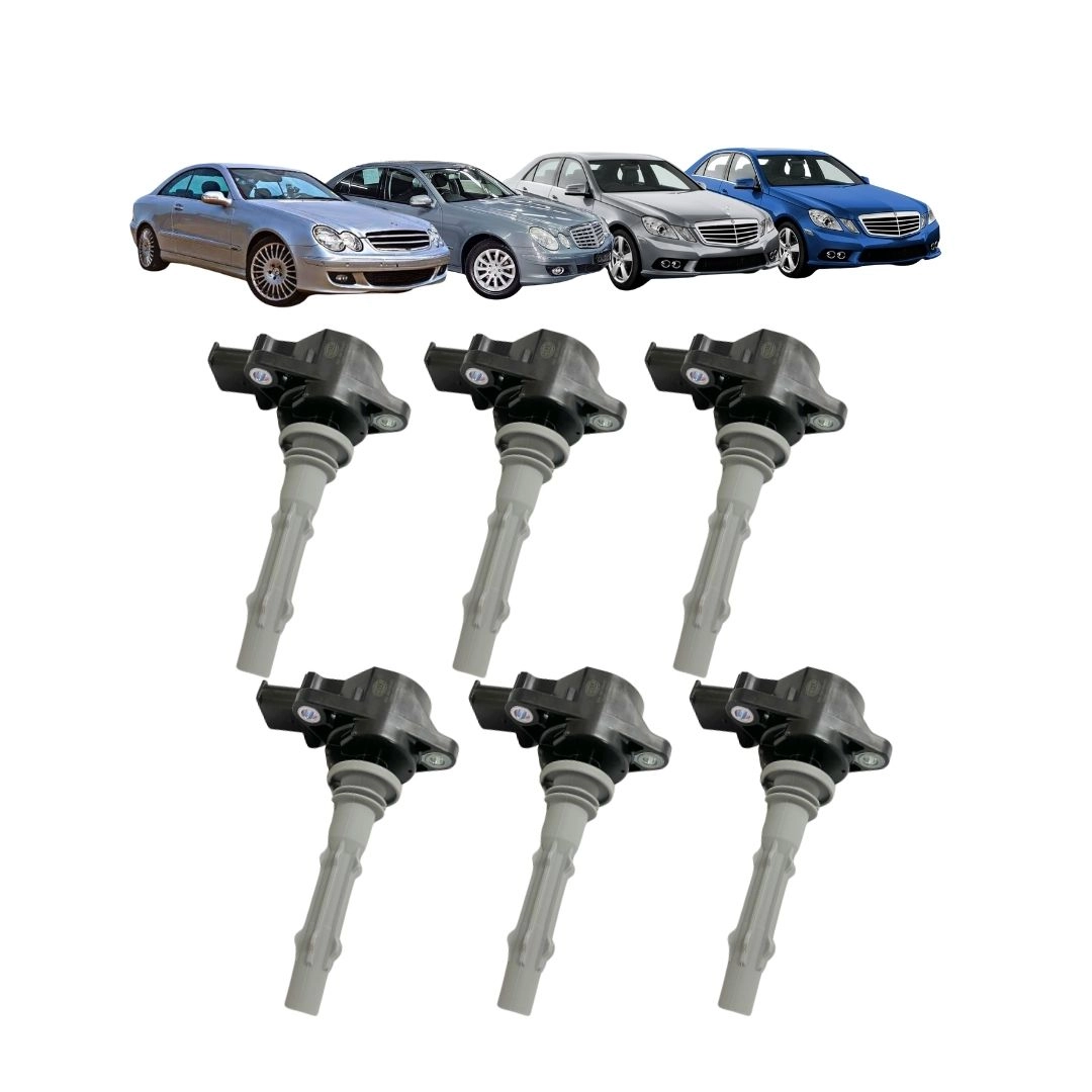 Kit 6 Bobina Ignição Para Mercedes CLK350 E280 E350 S350
