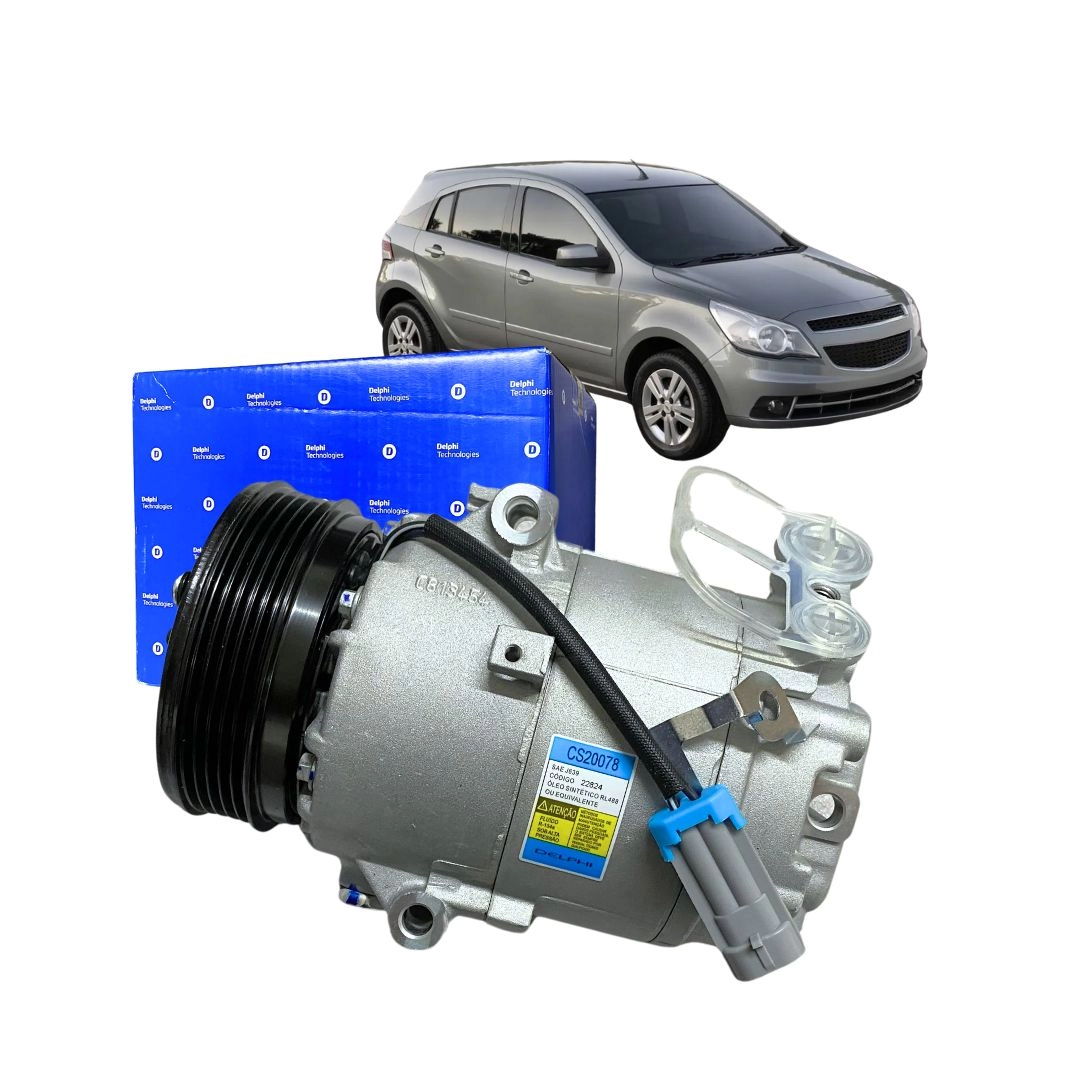 Compressor Ar Para Agile 1.4 2010 a 2014 Montana 1.4 2010 a 2023 Original Delphi CS20078