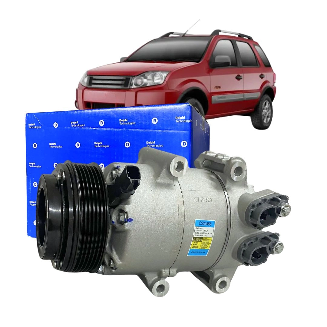 Compressor Ar Para EcoSport 1.6 2012 a 2017 Delphi CS2046613