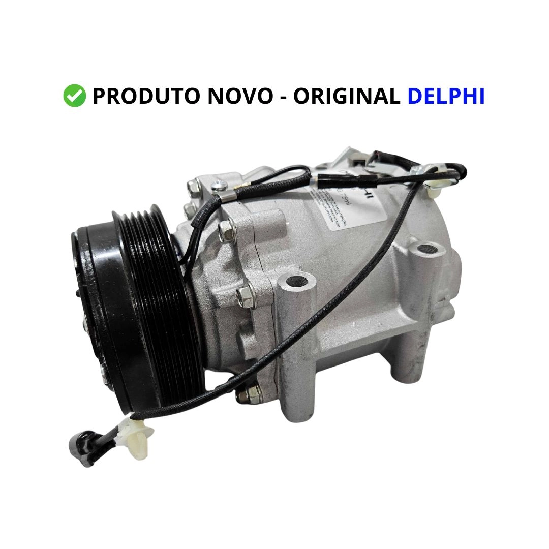 Compressor Ar Para Honda Fit 1.4 2008 a 2014 Delphi CS20419