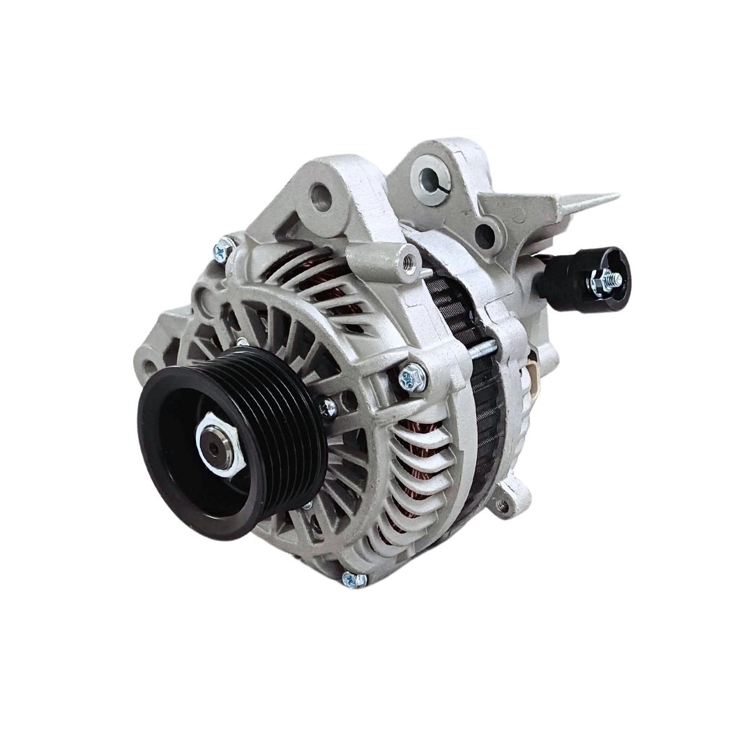 Alternador de Energia Elétrica 12V 90A Polia Rígida 7 Canais Projeto Mitsubishi Honda Civic 1.8 LX LXL EXS New Civic CRV
