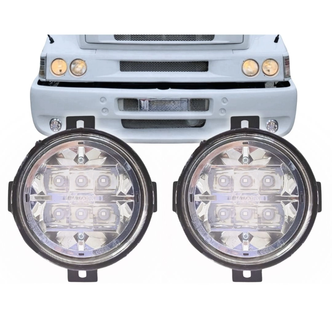 Par Farol Auxiliar Milha LED ParaVW Constellation 24v