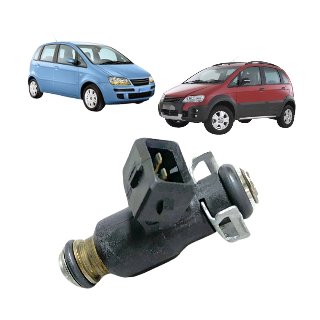 Bico Injetor Para Idea Flex 1.8 2006 a 2009 93397803 Delphi