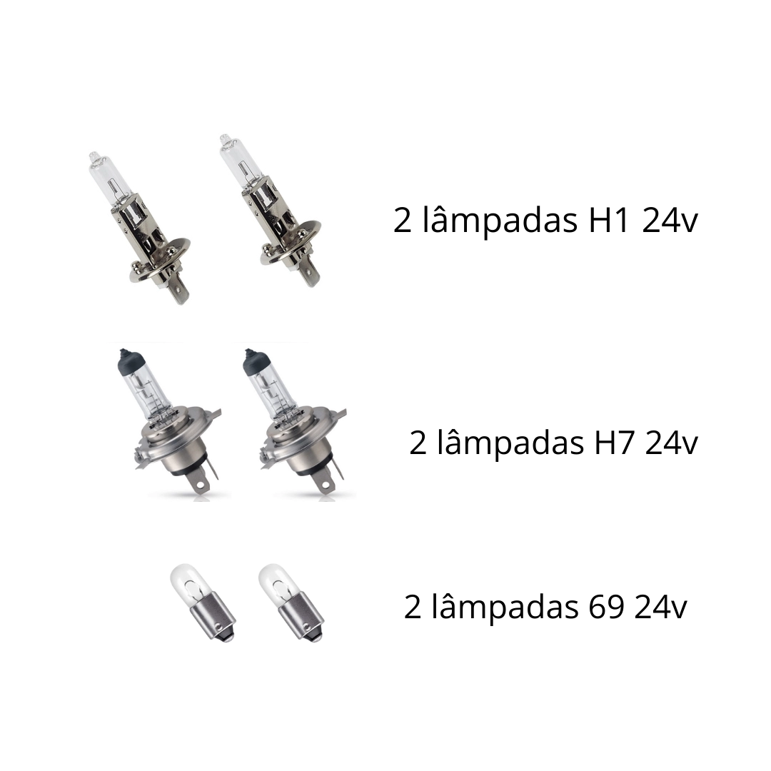 Kit Farol e Lanterna Pisca Seta ParaScania S5 PGR LED