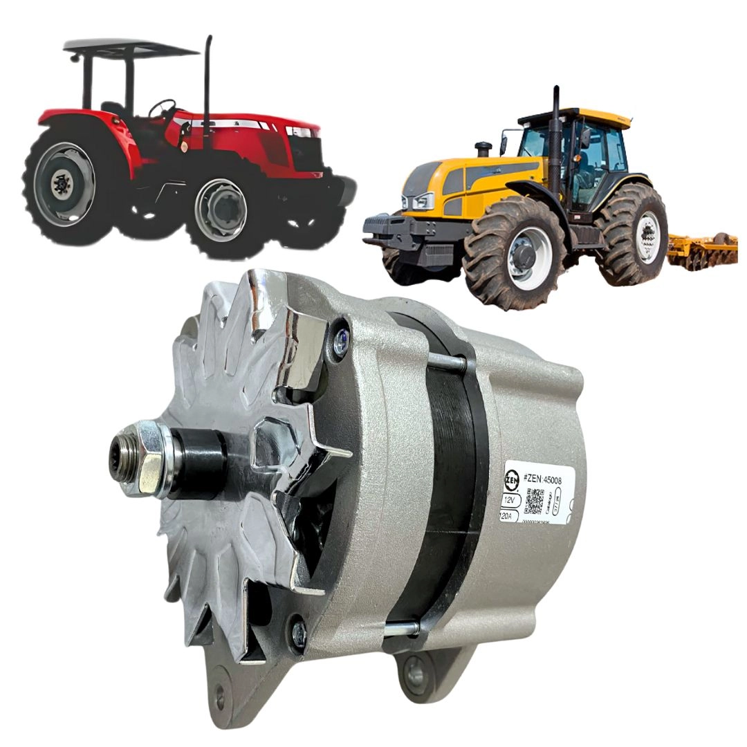 Alternador 120a Para Trator Massey Ferguson Valtra Valmet Alternador 120a Para Trator Massey Ferguson Valtra Valmet