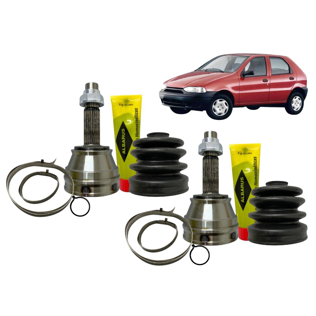Par Junta Ponteira Homocinética Para Fiat Palio 1996 a 2000 Par Junta Ponteira Homocinética Para Fiat Palio 1996 a 2000