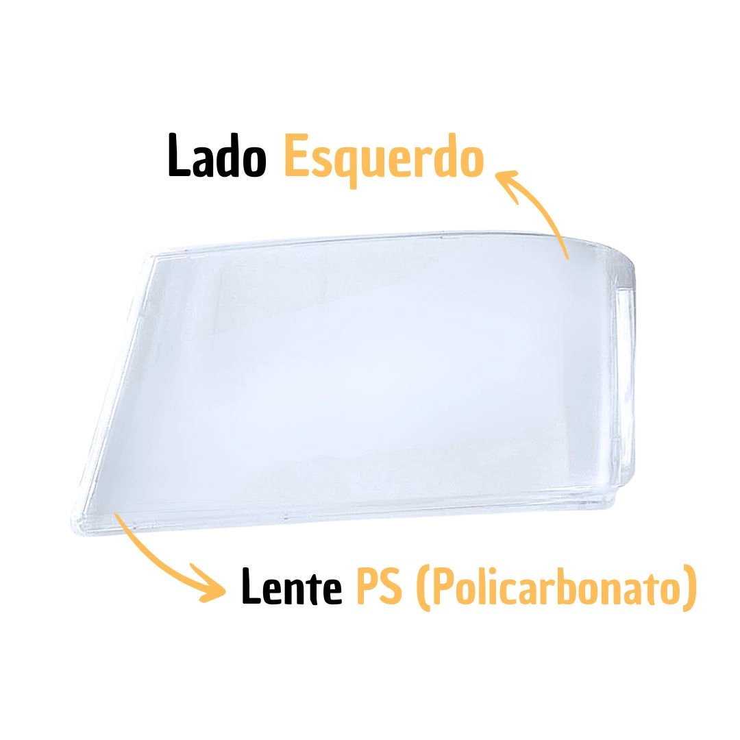 Lente para Farol ParaScania NTG S6 Série 6 Esquerdo Lente para Farol ParaScania NTG S6 Série 6 Esquerdo