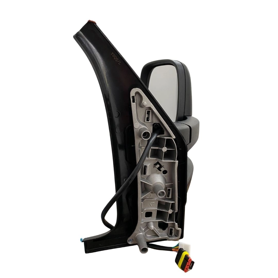 Retrovisor Completo Elétrico Lado Esquerdo Braço Longo Com Pisca Seta Integrado 24V Iveco Daily 3.0 16V Euro 3 Euro 5 35