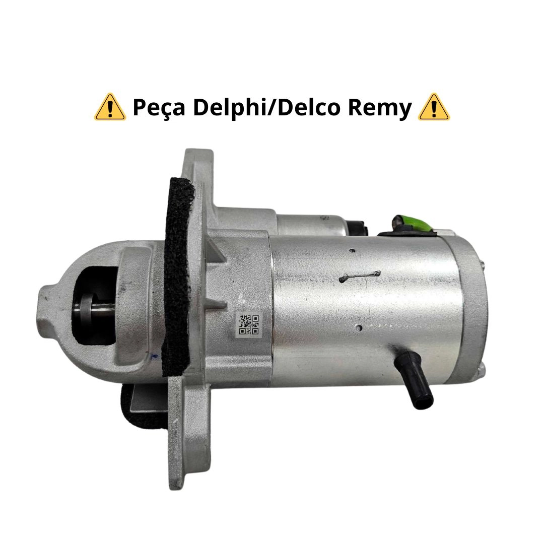 Motor De Partida Arranque 12v 13 Dentes Para Duster Oroch Captur 1.3 Turbo Após 21 Delco Remy Delphi
