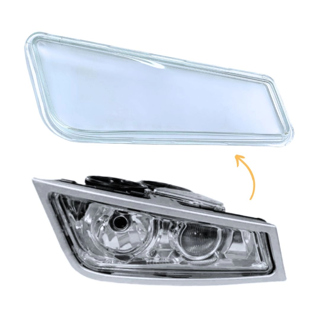 Lente Farol Auxiliar Para Volvo FH13 FM13 Vidro LD Lente Farol Auxiliar Para Volvo FH13 FM13 Vidro LD