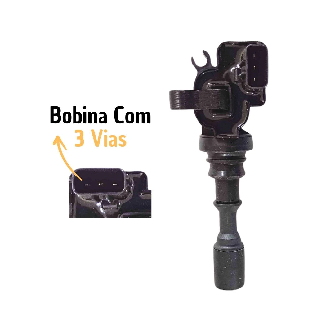 Bobina de Ignição Para Kia Sorento Hyundai Terracan Hella