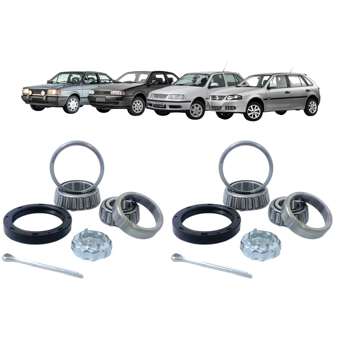 Kit 2 Rolamento Roda Traseira Para Gol G1 G2 G3 G4 80 a 03 Kit 2 Rolamento Roda Traseira Para Gol G1 G2 G3 G4 80 a 03