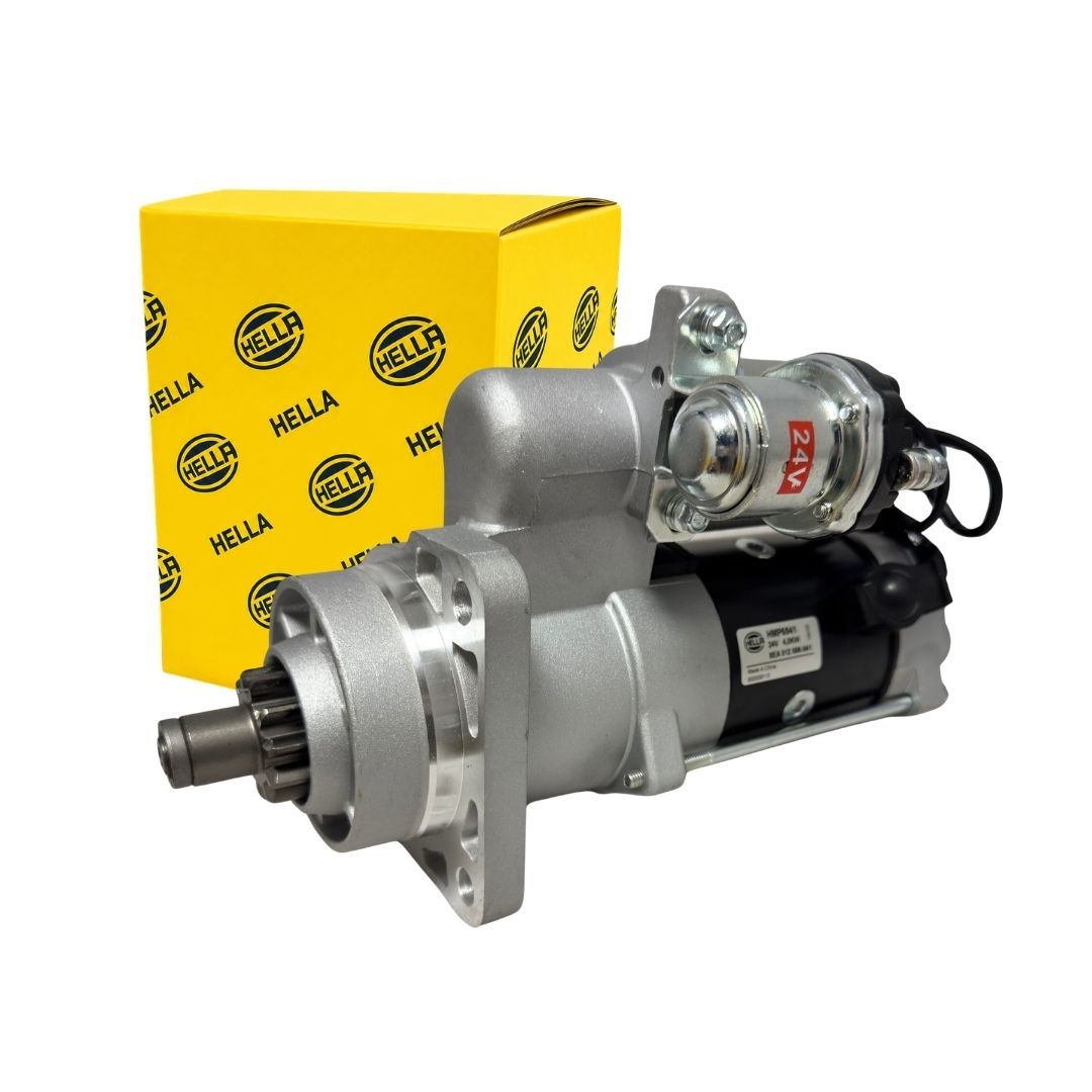 Motor de Partida Arranque 24V 11 Dentes 4.0kW Para Mercedes-Benz Atego Axor LO914 O500 Hella Motor de Partida Arranque 24V 11 Dentes 4.0kW Para Mercedes-Benz Atego Axor LO914 O500 Hella