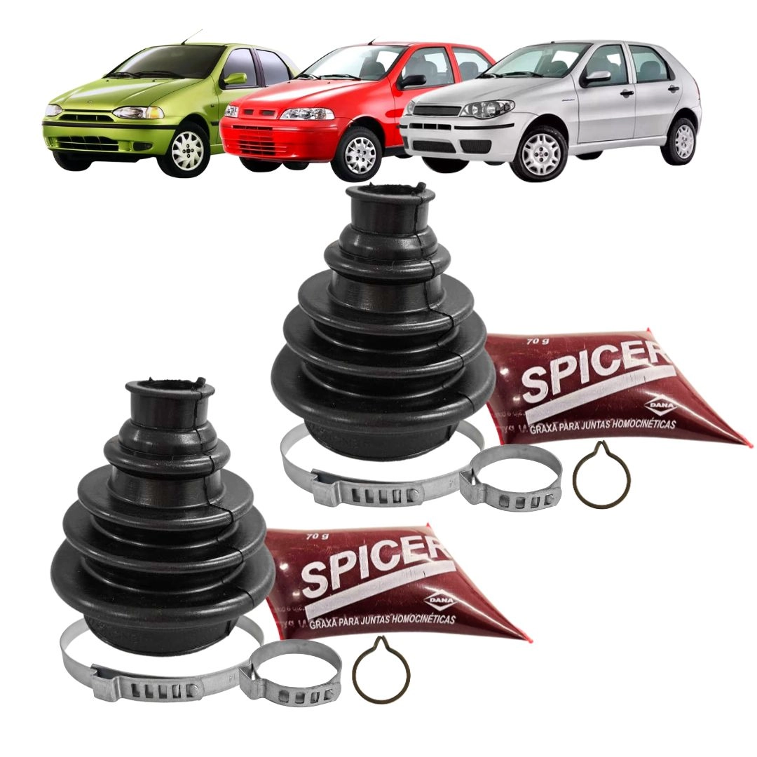 Par Kit Reparo Coifa Homocinetica Para Palio 96 a 15 Roda Par Kit Reparo Coifa Homocinetica Para Palio 96 a 15 Roda