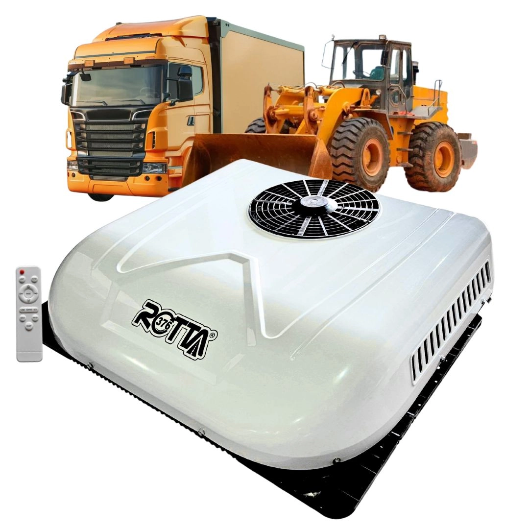 Kit Ar-Condicionado Para Caminhão Motorhome Van Trator Teto Elétrico Portátil Inverter 24v 9000 BTUs Kit Ar-Condicionado Para Caminhão Motorhome Van Trator Teto Elétrico Portátil Inverter 24v 9000 BTUs
