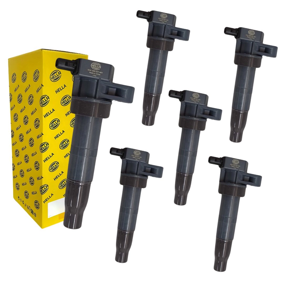 Kit 6 Bobina Ignição Para Azera Santa Fe Vera Cruz Sorento