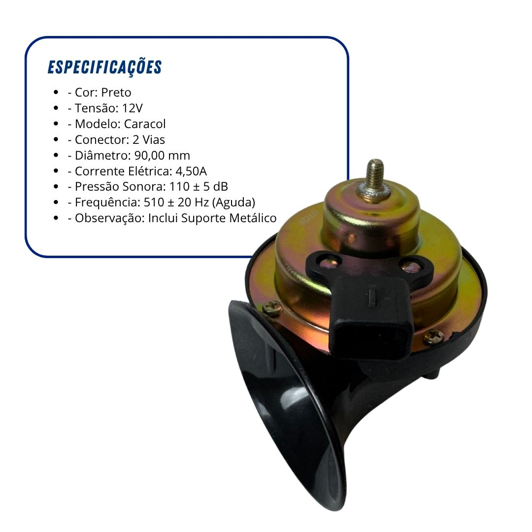 Buzina Caracol 12V 2 Pinos Com Suporte Para Chevrolet Corsa Celta Classic 1.0 1.4 1.6 1.8 Agudo 510Hz Gauss Buzina Caracol 12V 2 Pinos Com Suporte Para Chevrolet Corsa Celta Classic 1.0 1.4 1.6 1.8 Agudo 510Hz Gauss