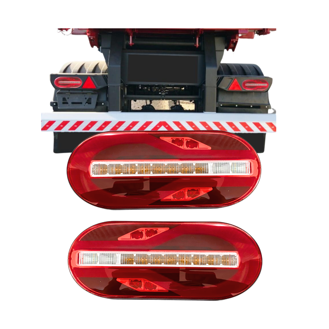 Par Lanterna Traseira 24v LED Universal Implementos Randon Sinal Sul 2352065020