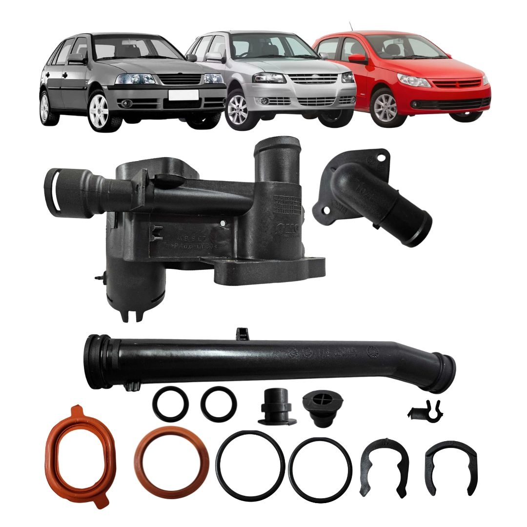 Kit Cavalete Distribuição Água Para Gol Após 02 S/ Ar Quente