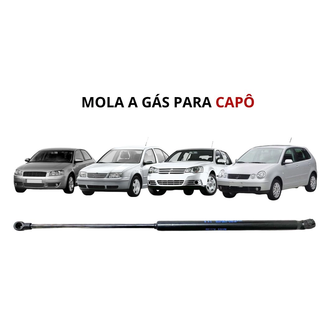 Amortecedor Capo Dianteiro Para Audi A3 VW Golf Bora Polo