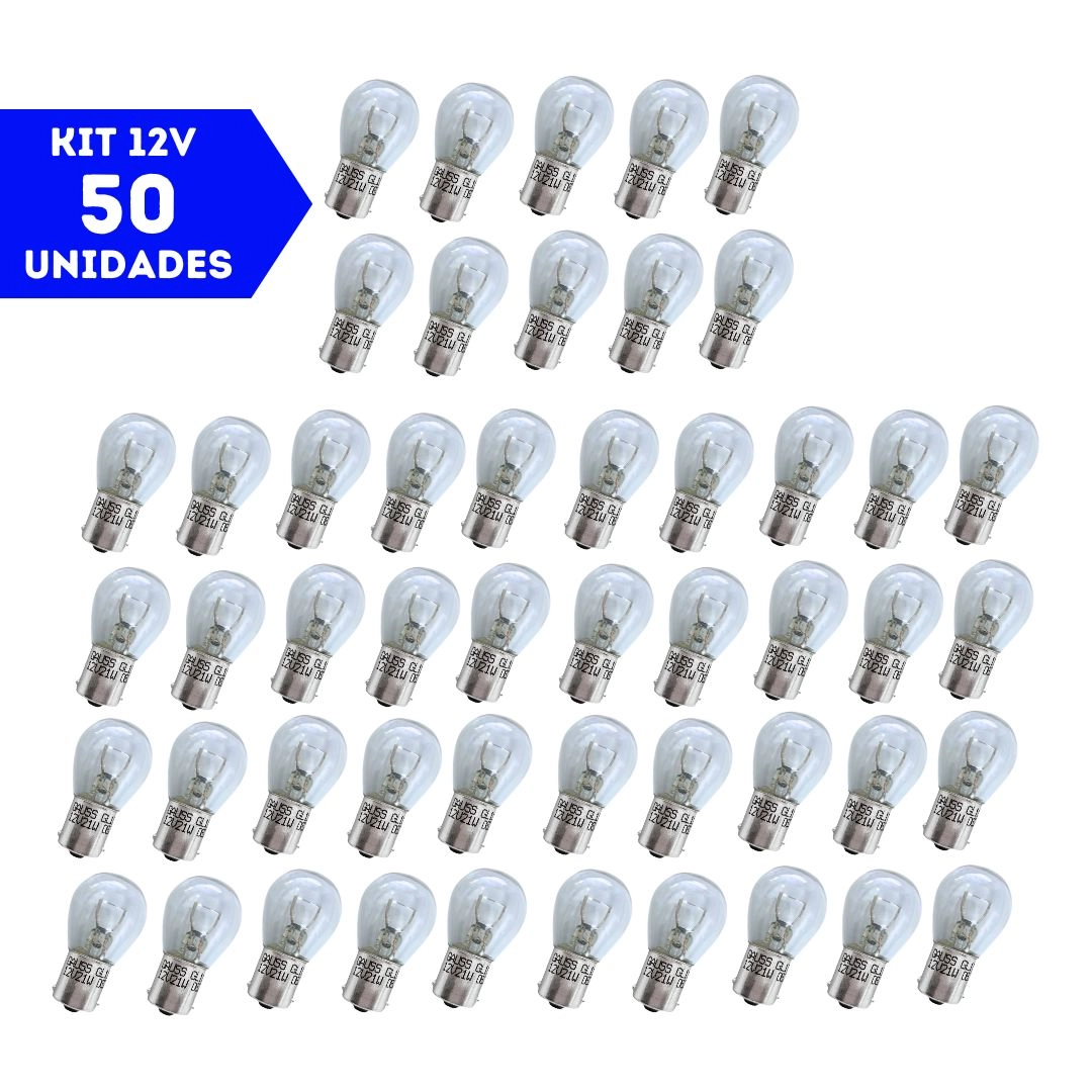 Lâmpada 1 polo 12v Miniatura Caixa Com 50 Unidades GL1141