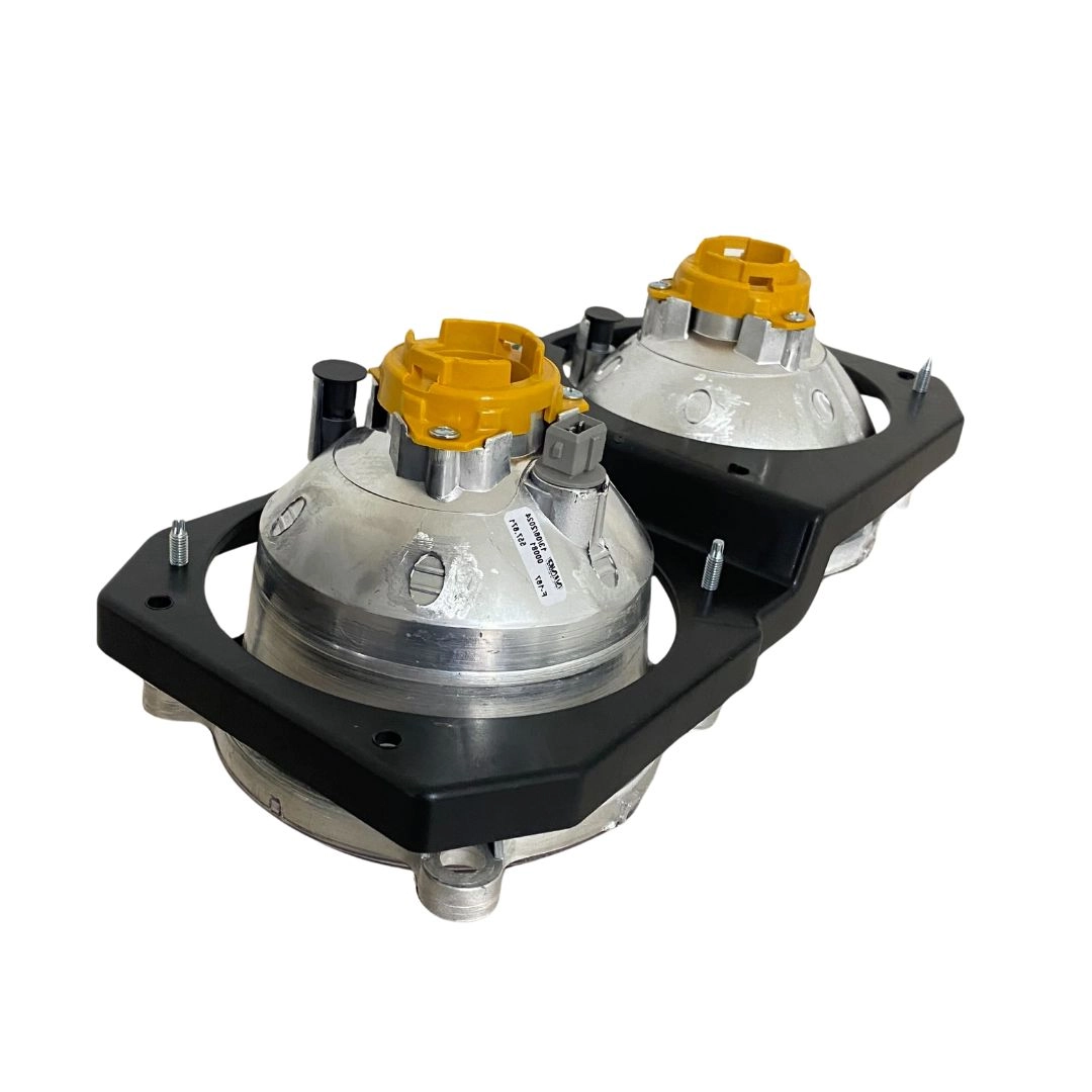 Kit Farol Duplo MBB Cara Chata 1938s 1944s NINO + Lâmpadas 