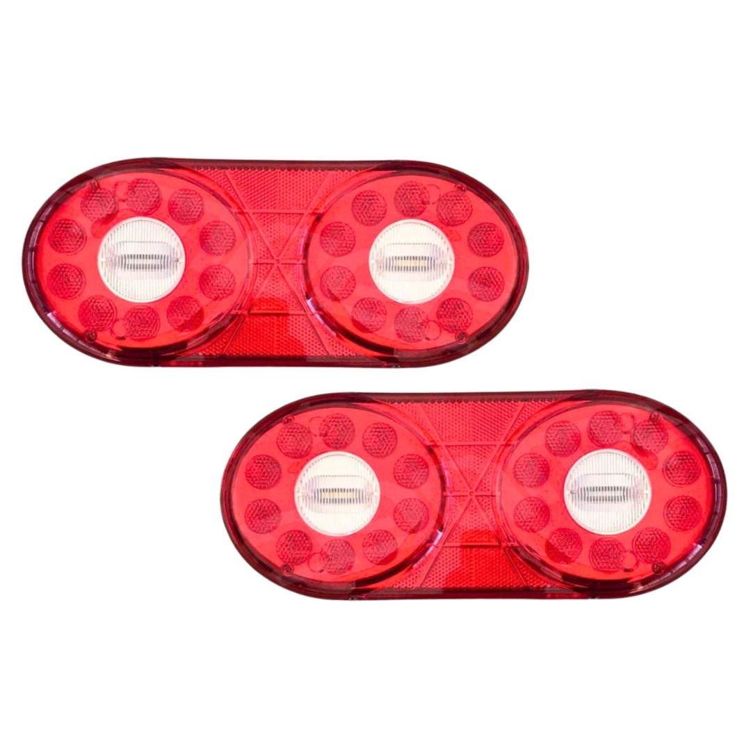 Par Lanterna Traseira Carreta Randon Refil Full Led Após 13 Par Lanterna Traseira Carreta Randon Refil Full Led Após 13