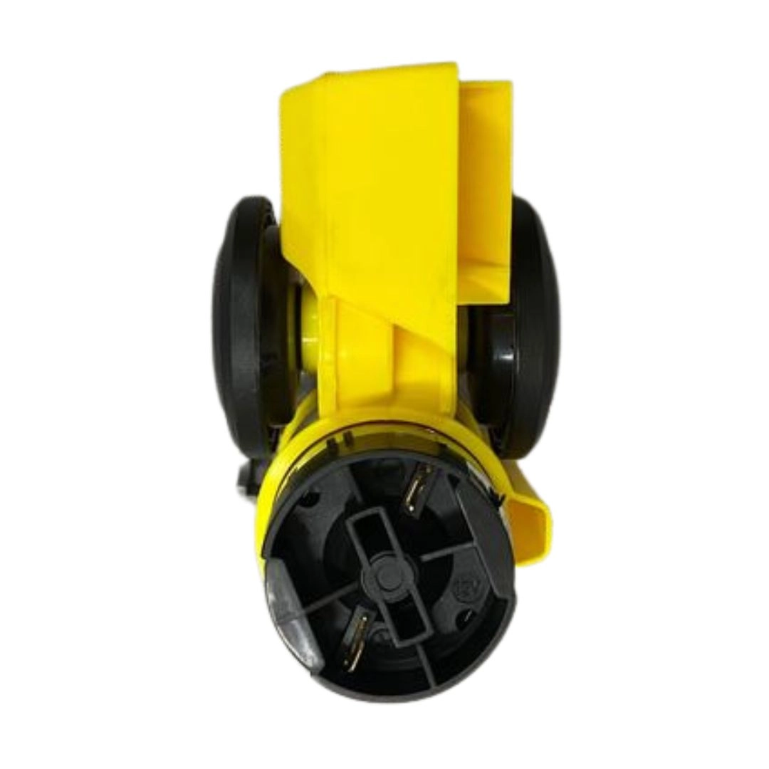 Buzina Ar 2 Cornetas Compacta c/ Compressor 12V Carro Moto 