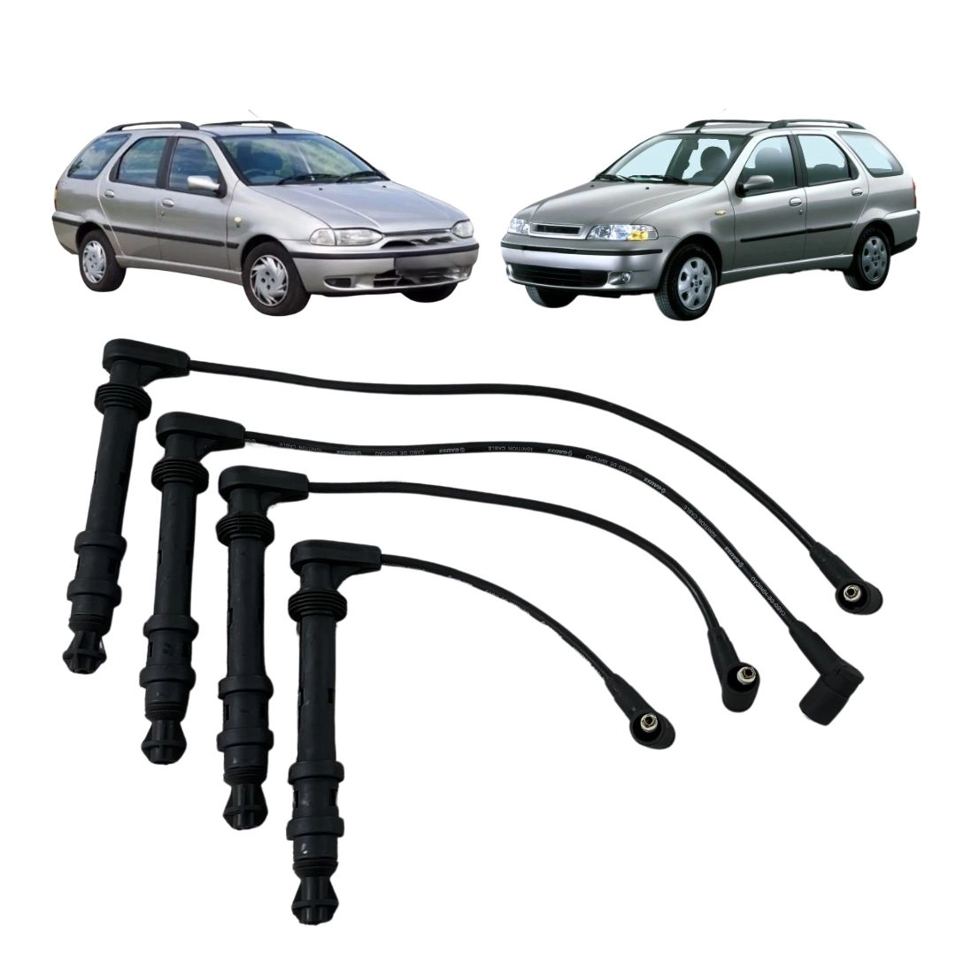 Conjunto Cabo Vela Ignição Para Palio Weekend 1.6 97 a 03 Conjunto Cabo Vela Ignição Para Palio Weekend 1.6 97 a 03