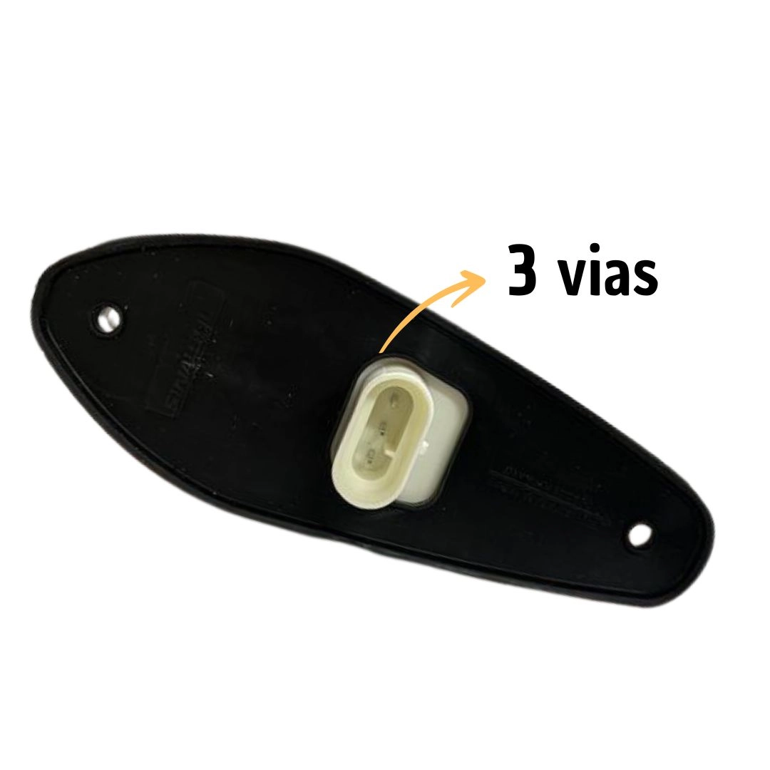 Lanterna Lateral Posição Direcional LED Bivolt Amarela Lanterna Lateral Posição Direcional LED Bivolt Amarela