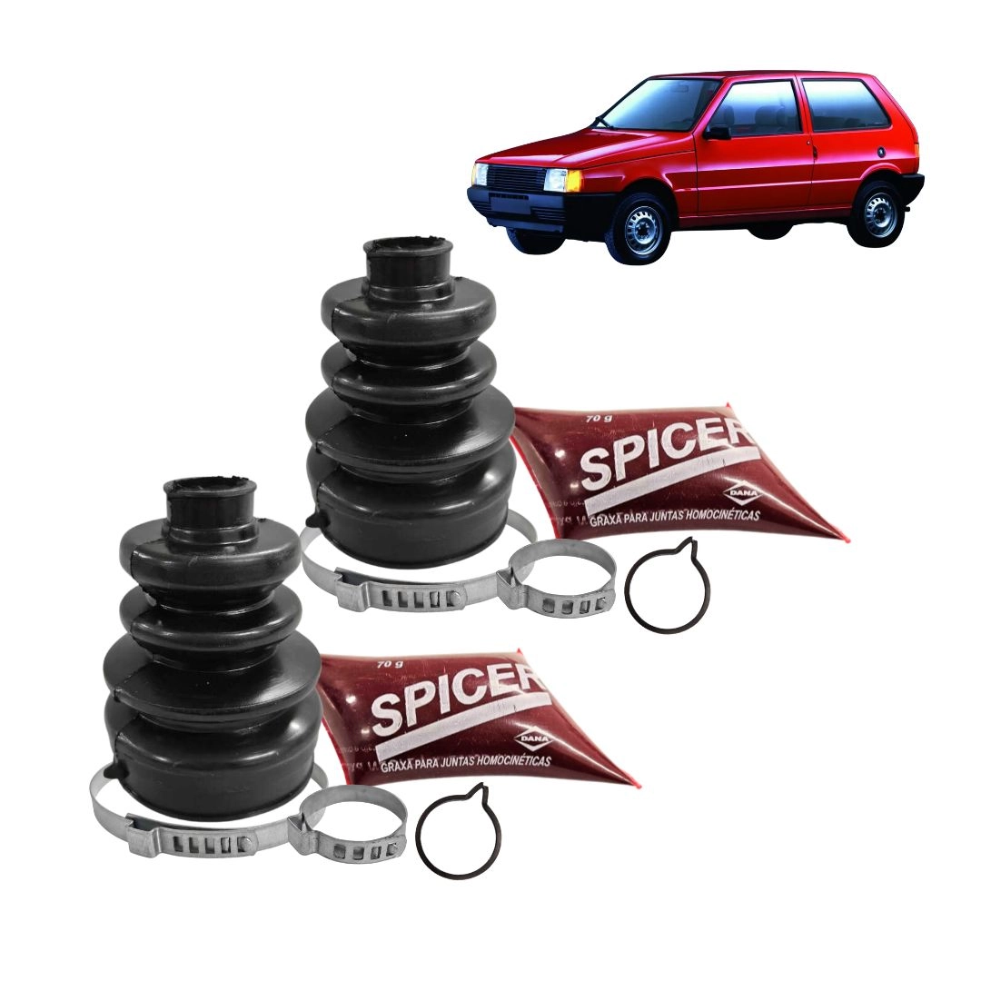 Par Kit Reparo Coifa Homocinetica Para Uno 87 a 02 Roda Par Kit Reparo Coifa Homocinetica Para Uno 87 a 02 Roda