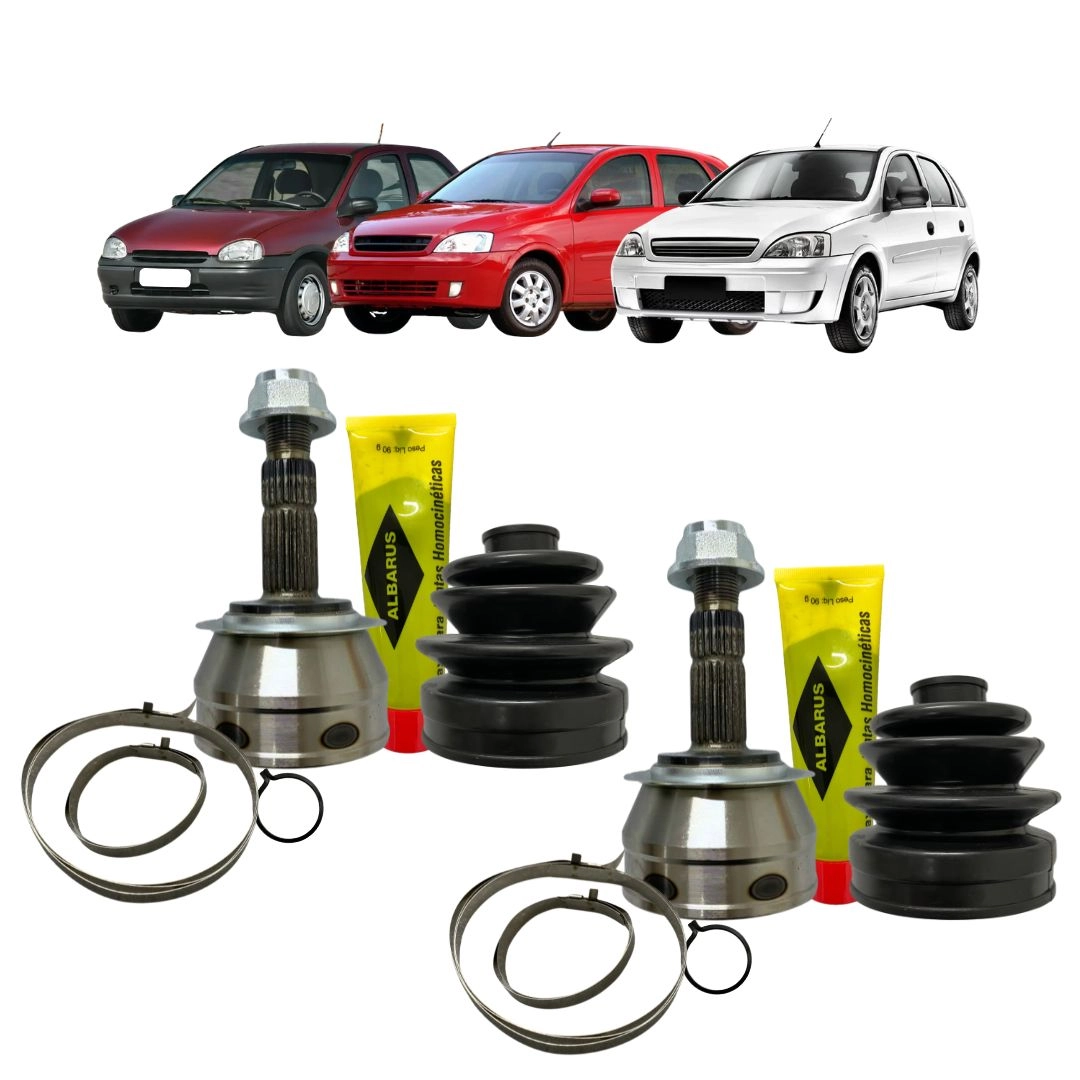 Par Junta Homocinética Para Corsa 1994 a 2012 22x28 Dentes