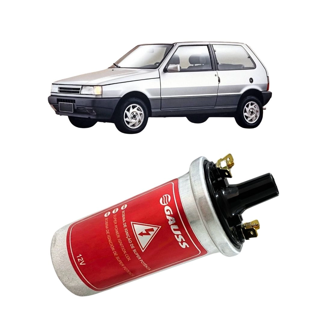 Bobina Ignição 12v Para Fiat Uno 1.5 1987 a 1996 0221119021 Bobina Ignição 12v Para Fiat Uno 1.5 1987 a 1996 0221119021