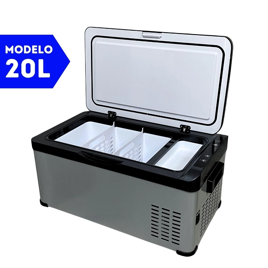 Geladeira Portátil 20 Litros 12V/24V 110v/220v Caminhão Van
