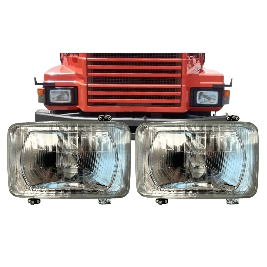 Par Farol Dianteiro Bloco Principal Alto Baixo Para Scania T112 T113 T142 T143 1987 a 1993 527838