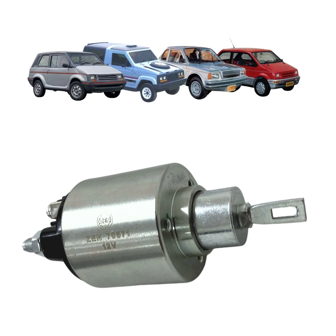 Rele Partida 12v Para Gurgel Carajas Sedan SuperMini