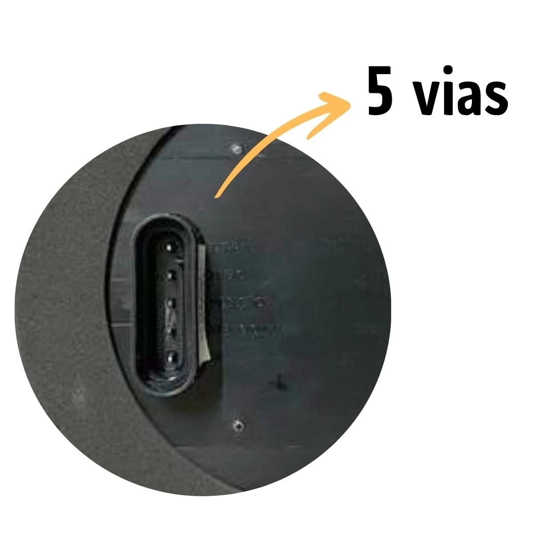 Lanterna Traseira Posição Freio Seta Ré LED Universal 135mm Lanterna Traseira Posição Freio Seta Ré LED Universal 135mm