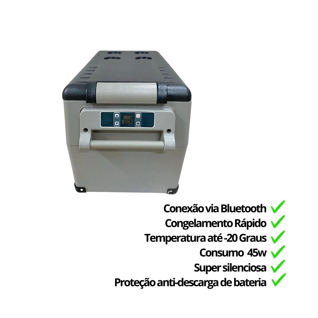 Geladeira 35 Litros 12V/24V 110v/220v Barco Iate Lancha Geladeira 35 Litros 12V/24V 110v/220v Barco Iate Lancha