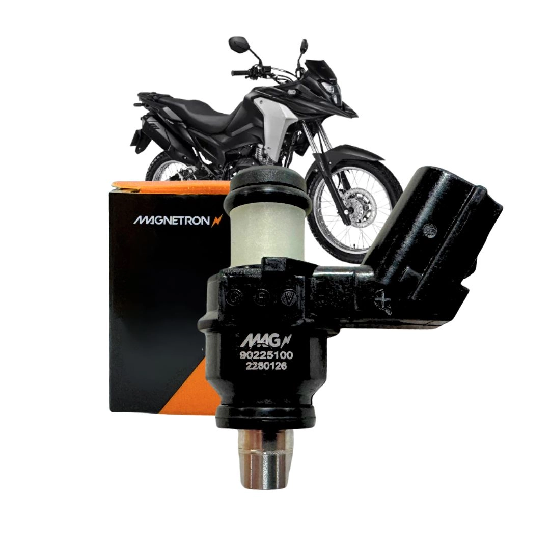 Bico Injetor 10 Furos Alta Vazão Flex Para Honda Xre 190 2016 a 2023 Original Magnetron