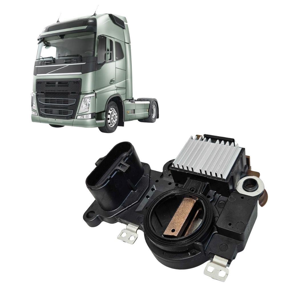 Regulador de Voltagem Alternador 24V Hella Volvo FH 540 Diesel 2008 a 2023 IK5993 Regulador de Voltagem Alternador 24V Hella Volvo FH 540 Diesel 2008 a 2023 IK5993