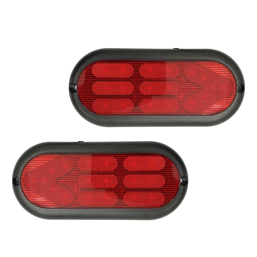 Par Lanterna Traseira Carretinha Universal 18 Leds Vermelha Par Lanterna Traseira Carretinha Universal 18 Leds Vermelha