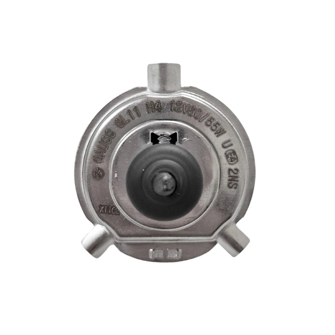 Lâmpada H4 Halógena 60/55W 12V Farol Alto e Baixo Universal Gauss GL11H4