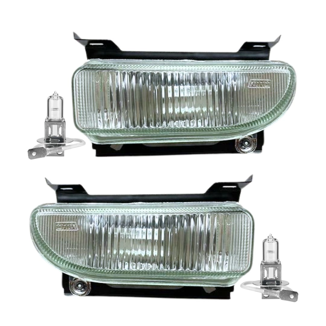 Par Farol Milha Para Gol Parati Saveiro G2 até 1999 Vidro