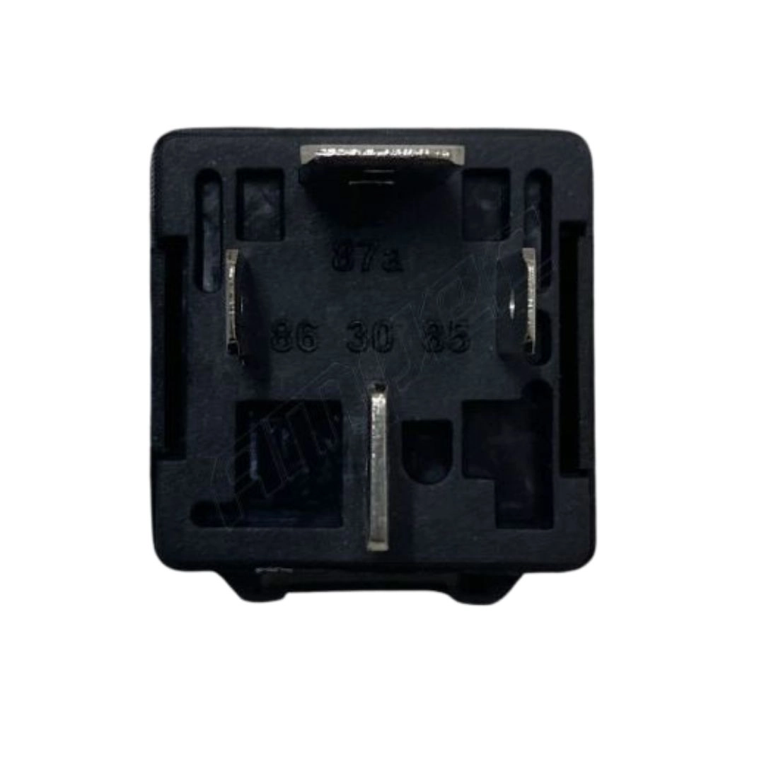 Rele Auxiliar Universal 12V 70a 4 Terminais Com Suporte DNI0122