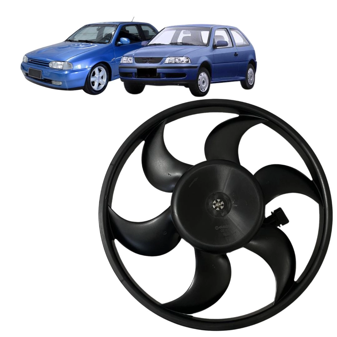 Ventoinha Radiador Para Gol 1.0 1996 a 2005 6 Pás F006B10277