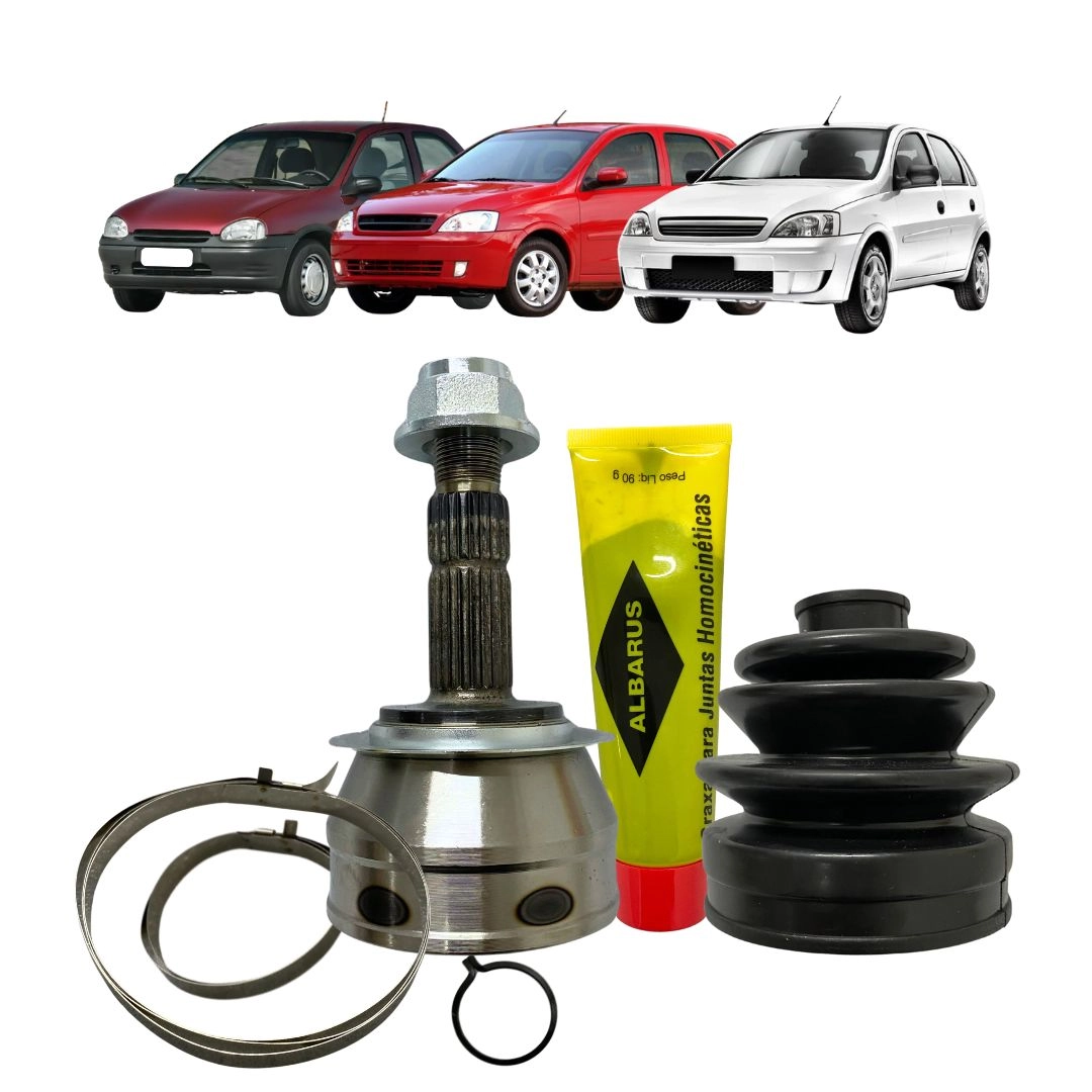 Junta Ponteira Homocinética Para Corsa 94 a 12 22x28 Dentes Junta Ponteira Homocinética Para Corsa 94 a 12 22x28 Dentes